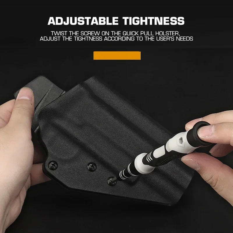 Lightweight Kydex 1911 Gun Holster for Colt 1911 Tactical Pistol Holster Right Hand Belt Carry Case Hunting accessories