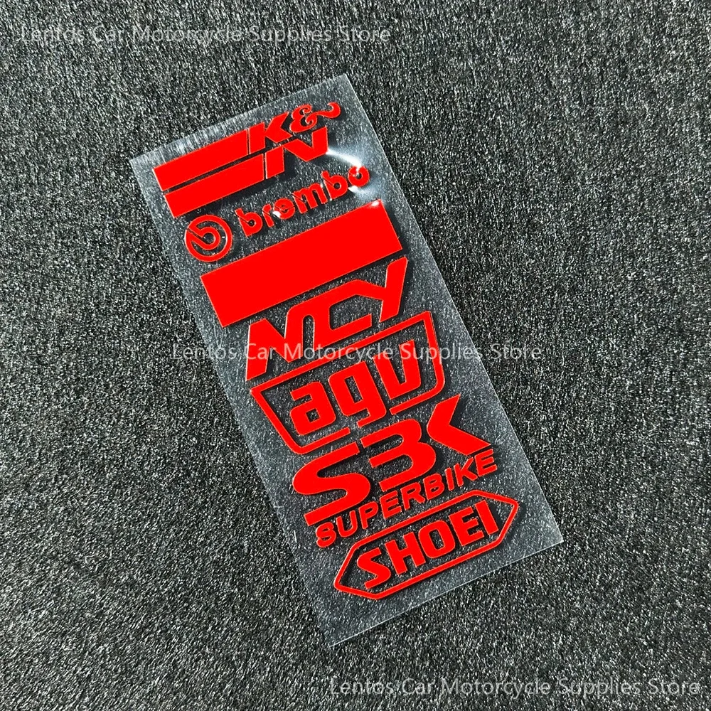 Reflecterende waterdichte laserstickers voor motorfietsmodificatie, racesponsordecoratie, scooter, spatbord, helm, auto-decals
