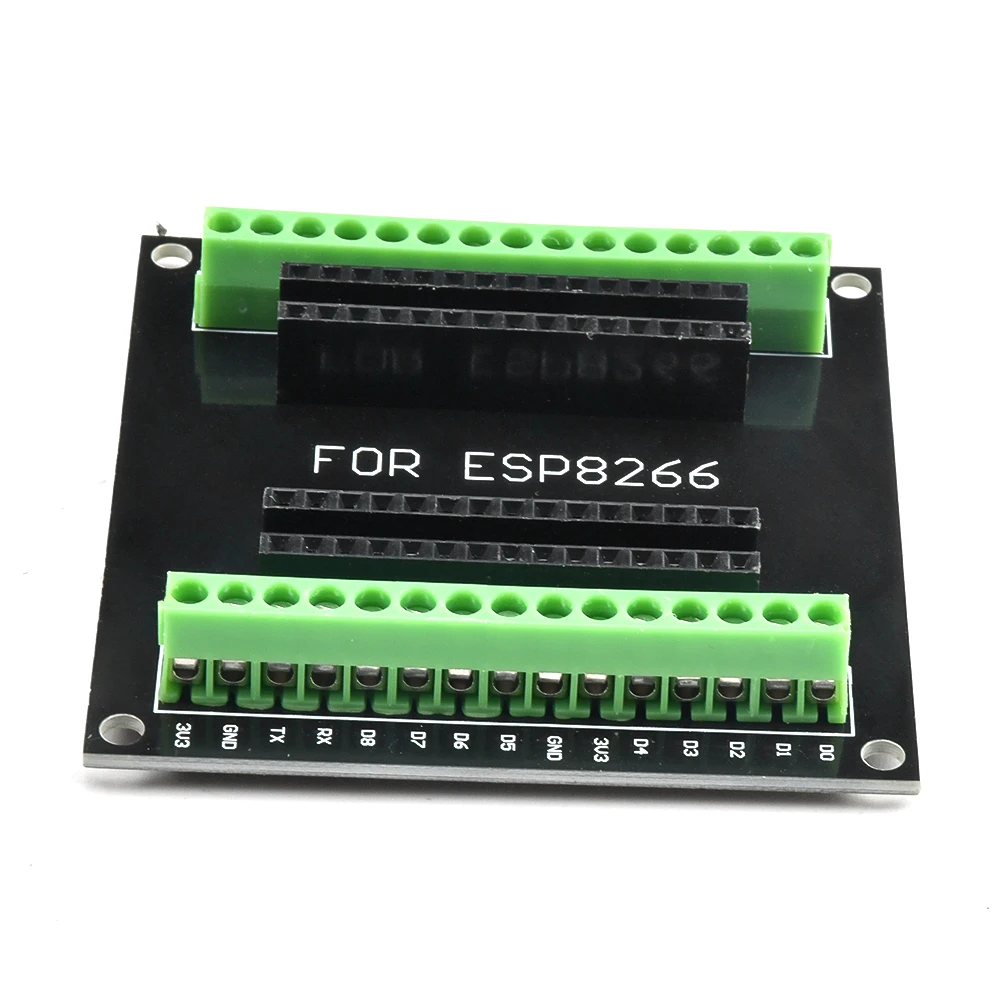 ESP32 Breakout Board GPIO 1 into 2 Compatible with 38 Pins NodeMCU-32S Lua 38Pin GPIO Expansion Board ESP8266 expansion board