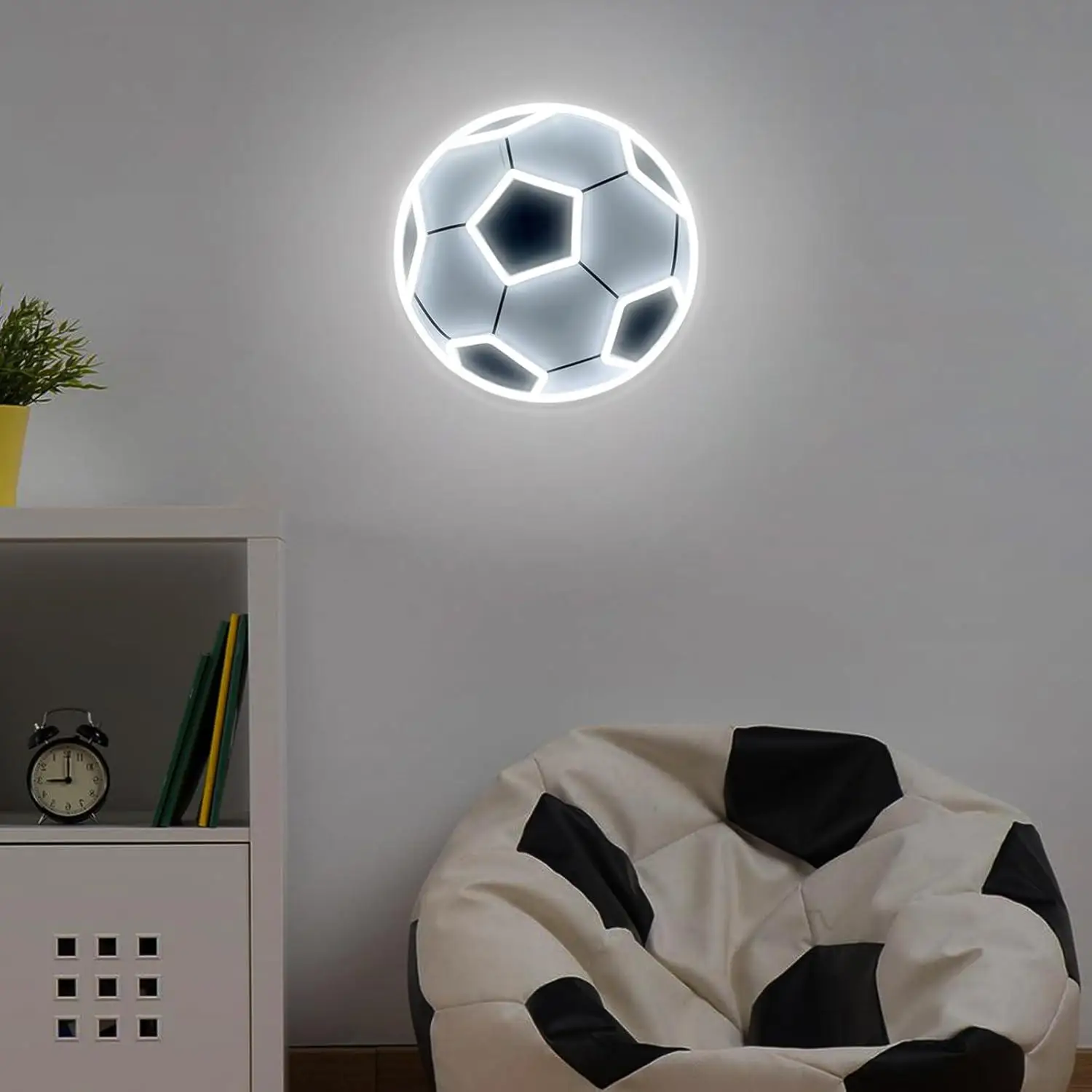 Balls Combination Neon Sign Sport Basketball Baseball Football LED Light for Home Bedroom Playroom College Dorm Club Party Decor