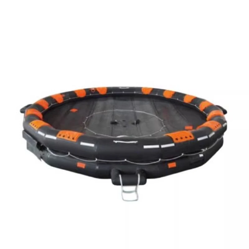Marin raft Throwing 6-person can be hoisted from righting and fishing inspection life raft boat