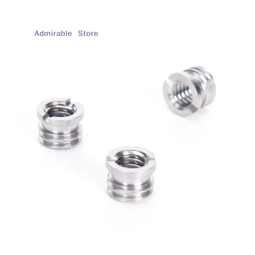 [W]1/4' to 3/8' Convert Screw (5pack) Adapter for Tripod and Camera and Quick X8K5 New