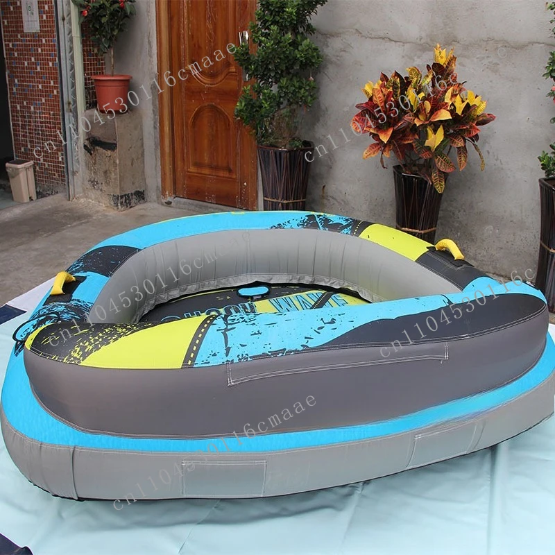 New Inflatable Drag Ring PVC Thickened Cold-resistant Ski Ring Drag Sofa Yacht Traction Air Cushion Inflatable Boat