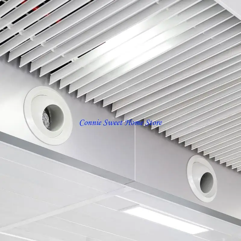 LXAF ABS Air Vent  ABS Round Exhaust Vent Soffit Vent  for Best  Performances In Factories Stadiums & Shopping mall 