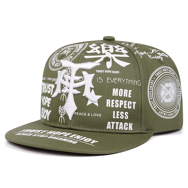 2026 Modische und Personalisierte Neue Baseball-Kappe T Graffiti-Stickerei Hip-Hop-Mütze Tägliche Freizeit-Sonnenschutzkappe Unisex Flachrand-Kappe – Detail 9