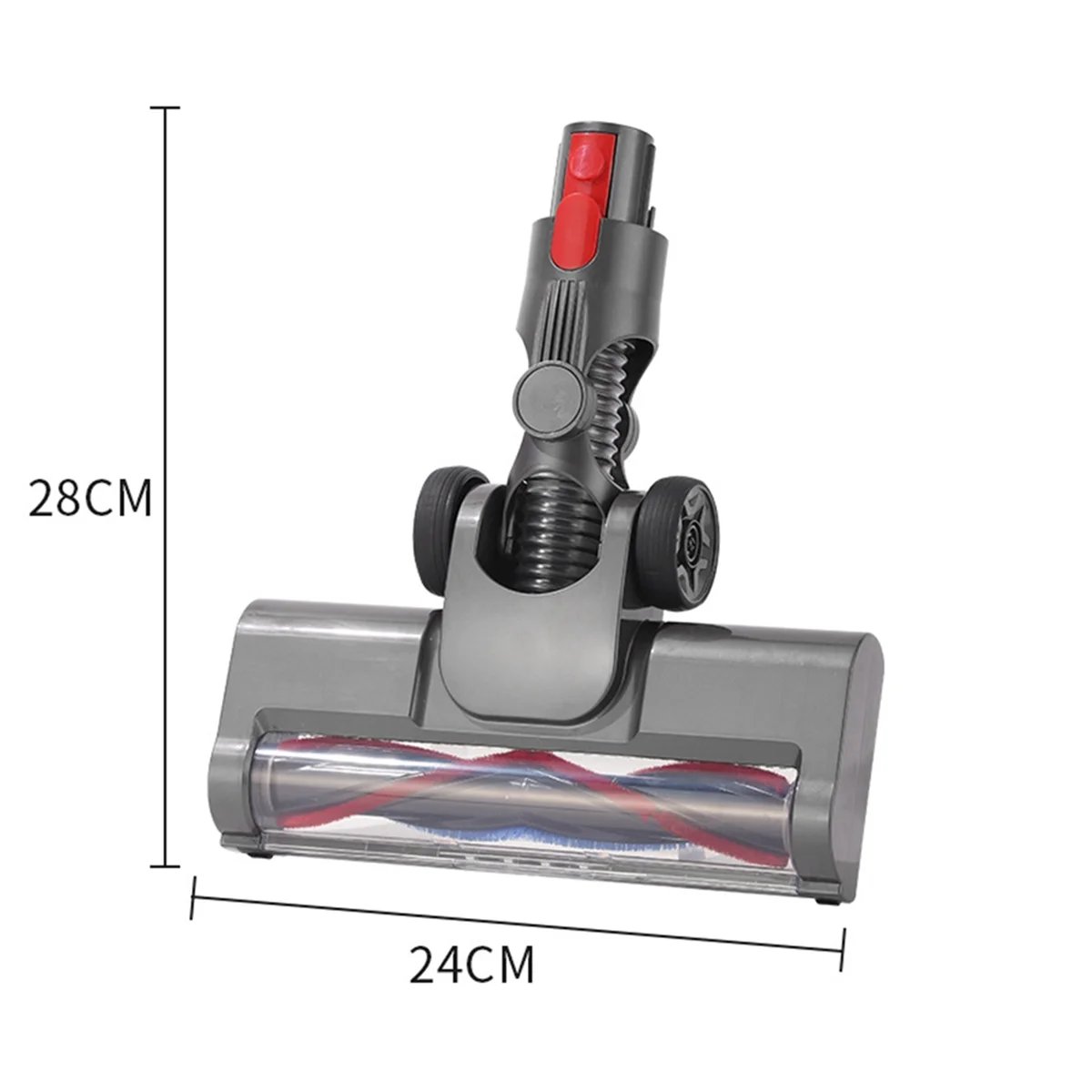 Direct Drive Brush Heads Nozzles for Dyson V7 V8 V10 V11 V15 Vacuum Cleaner Replaceable Parts for Carpet Floor Clean