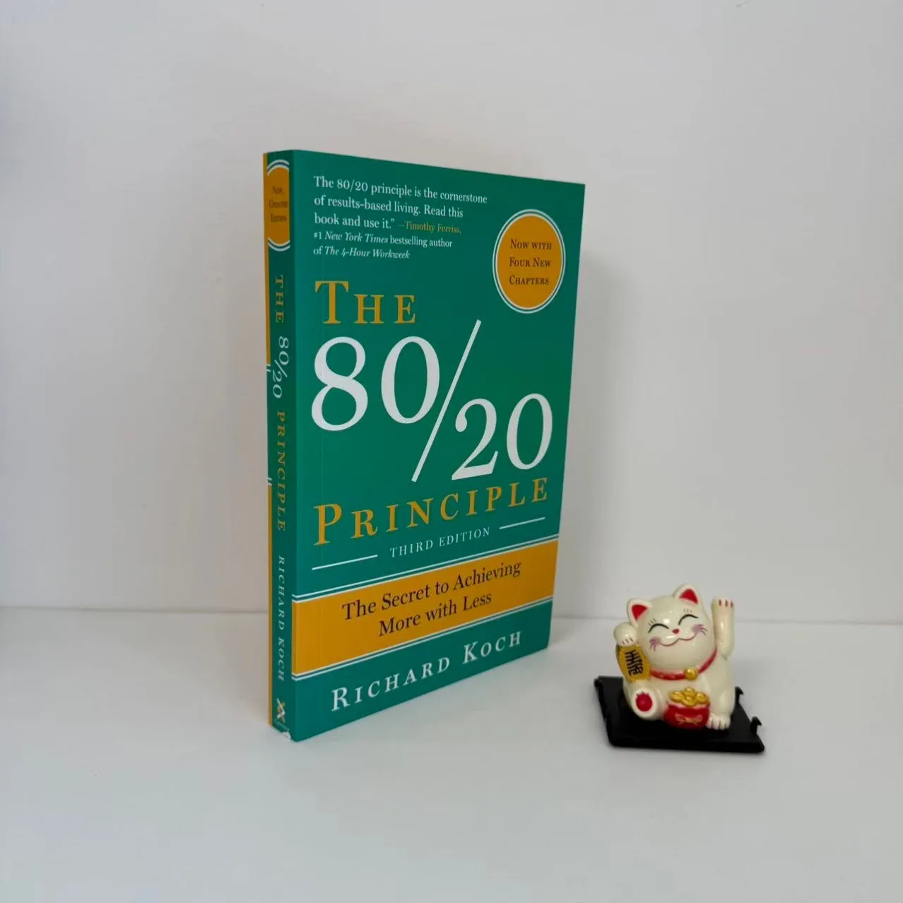 Het 80/20-principe Richard Kirk, het Engelse originele managementboek van de 28e regels Vara Santo Prom Soshoi Sabi Sabi Sabi Sabi Sabi Books