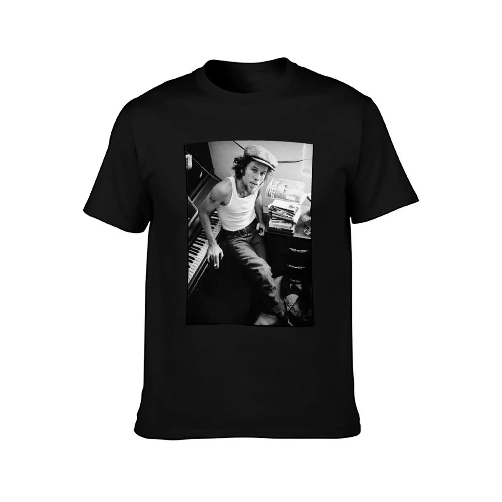 Vintage Tom Waits T-Shirt summer clothes oversized heavyweights custom shirt mens shirts graphic tee