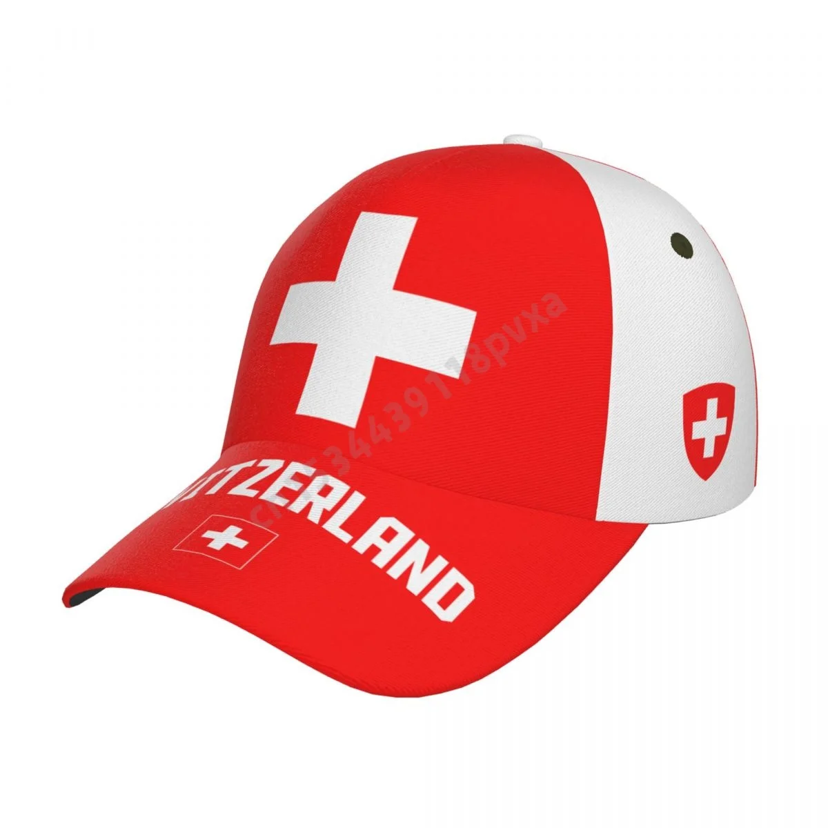 Unisex Switzerland Flag Cool Swiss Adult Baseball Cap Patriotic Hat for Baseball Soccer Fans Men Women