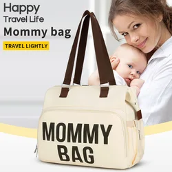 Large Capacity Multi-functional 3-purpose Oblique Span Thermal Insulation Mother Baby Bag Maternity Mommy Bag Storage Backpack