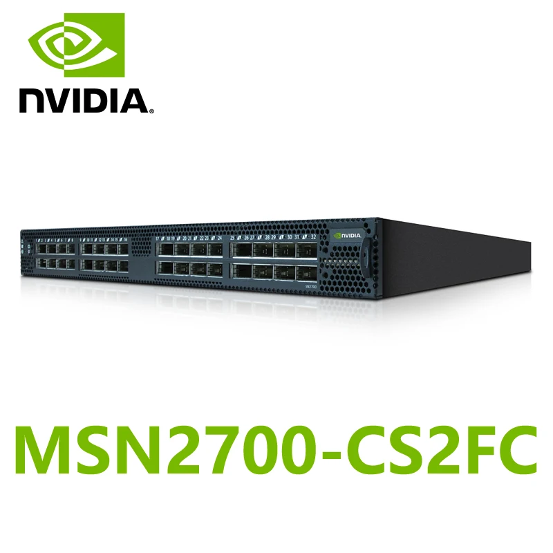 NVIDIA Mellanox MSN2700-CS2FC Spectrum 100GbE 1U Open Ethernet Switch 32x100GbE Posts