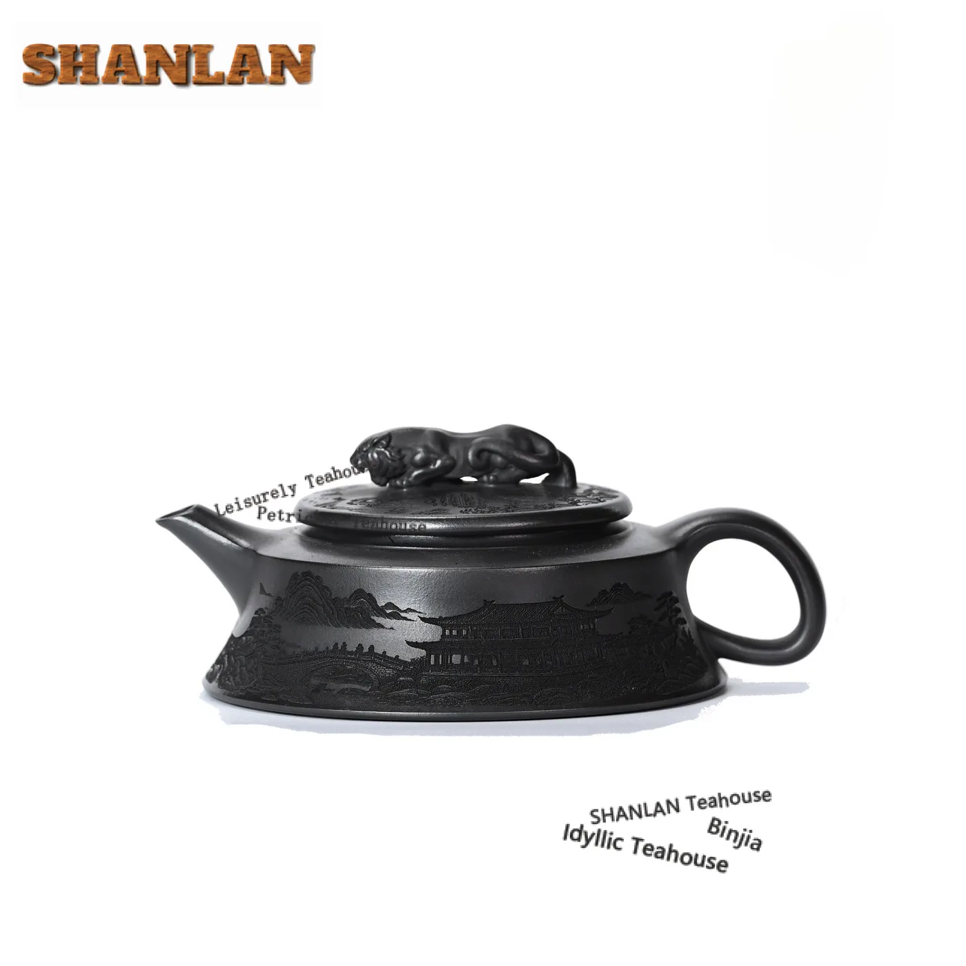 

150ml Authentic Yixing Purple Clay Teapots Handmade Tiger Dragon Pot Raw Ore Stone Yellow Mud Kettle Zisha Tea Set Gifts Craft