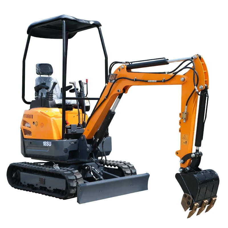 Chinese Mini 1 Ton 2 3Ton Construction Farm Kubota Engine 3.5Ton Small 1T 2T Of Excavator