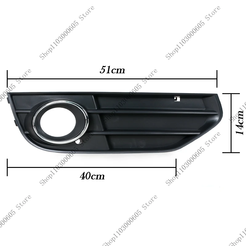 8K0807681J01C 8K0807682J01C Für Audi A4 AR B8 B8.5 Allroad Quattro Reise 2009-2015 Automobil Zubehör Nebel Licht rahmen – Detail 12