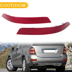 Rear Bumper Reflector Brake Light Cover Tail For Mercedes Benz GL-class X164 2010 2011 2012 2013 Car Accessories 1648200974