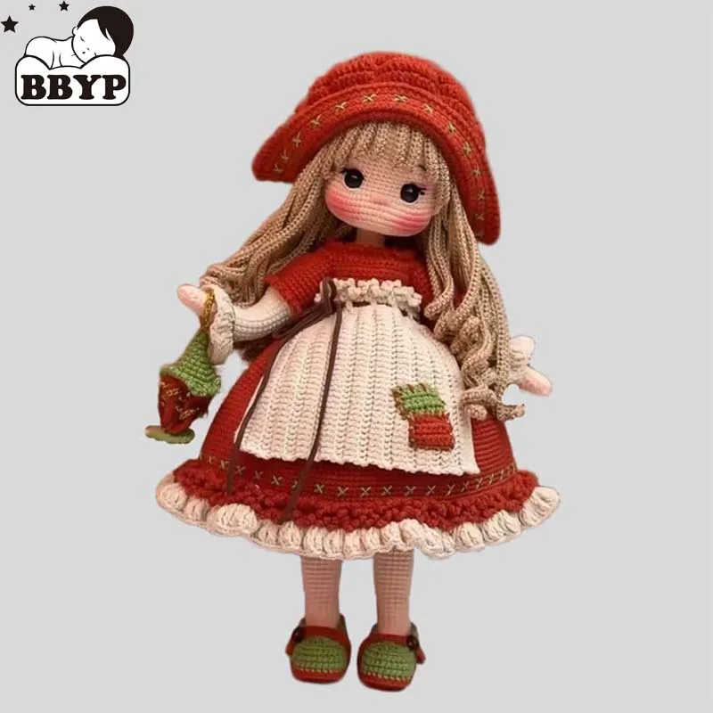 

Вязаная кукла ручной работы, вязаная крючком, маленькая спичка, вязаные крючком куклы для дома, аксессуары, игрушки для рукоделия, украшения, готовые куклы