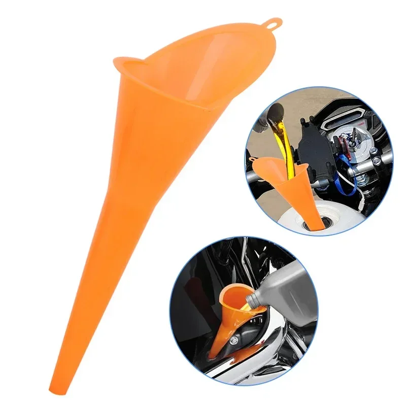 

Motorcycle Universal Refueling Tools Anti-splash Funnel Auto Accessories Car Long Stem Funnel Gasoline Oil Fuel Filling Tools