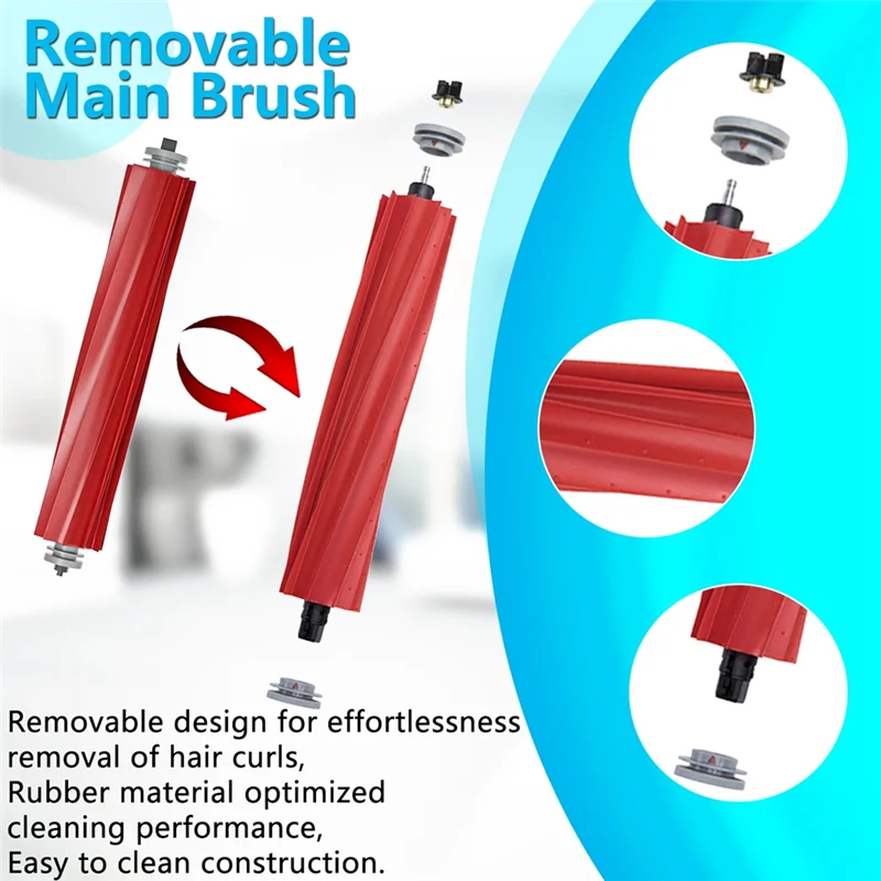 【Coupon!】Accessories Replacement Parts For Roborock Qrevo Pro/Qrevo Maxv/Qrevo S/Qrevo Plus Robot Vacuum Cleaner