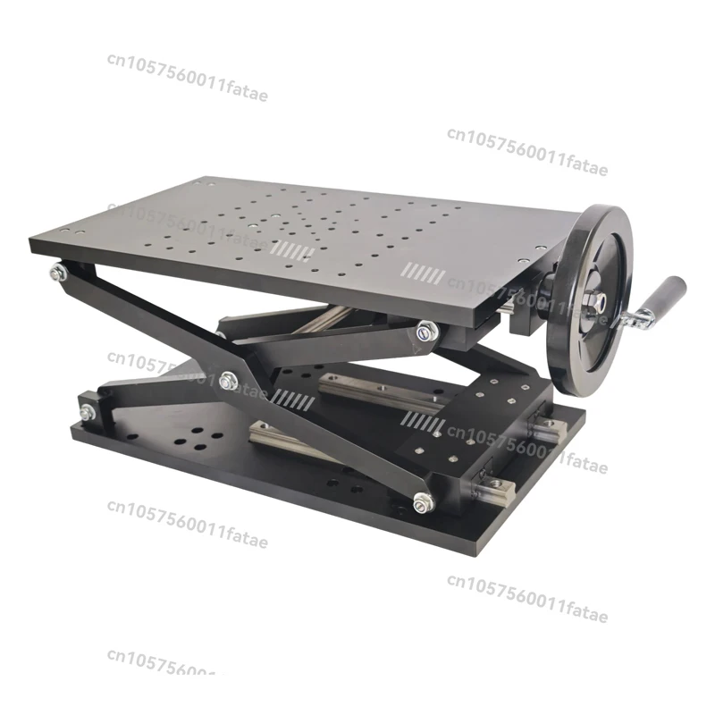 

PT-SD3000 Manual Scissor Lift Platform with Z-axis Load Capacity of 100 Kg and Large Stroke of 300 Mm