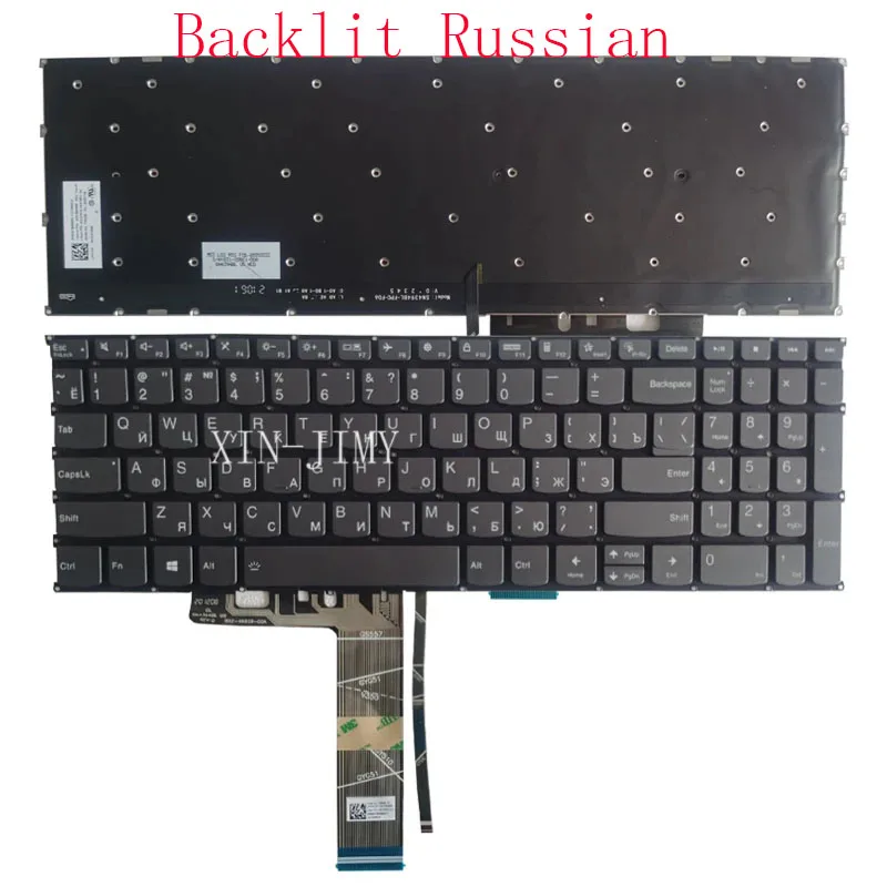 kbhub novo teclado russo retroiluminado para lenovo ideapad 315itl6 3 15ada6 3 15alc6 ideapad 15iil05 15are05 15itl05 5 15iil05 01