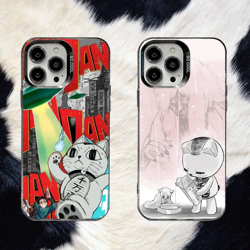 

D-DandadanS Turbo Granny Phone Case For iPhone 16,15,14,13,12,11,8,7,Pro,Max,Plus,Mini,XS,SE Anti Fall Black Matte Hard