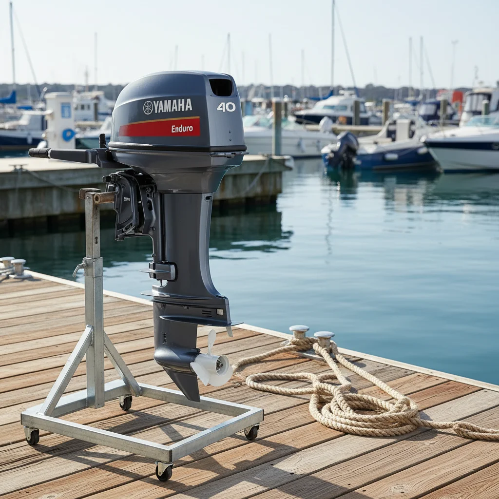 

Лодочный мотор Yamaha, 2-тактный, 40 л.с., с круглой головкой, для спортивной рыбалки