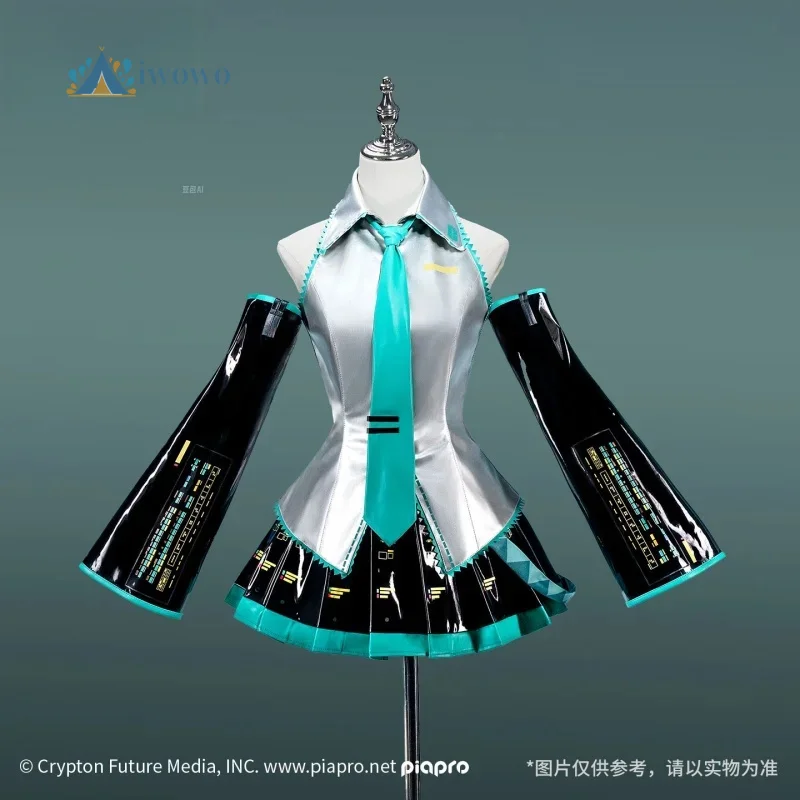 

Mikuu Cosplay Costume Anime Women Cute Short JK Dress Formula Suits Christmas Carnival Party Comic Con Set