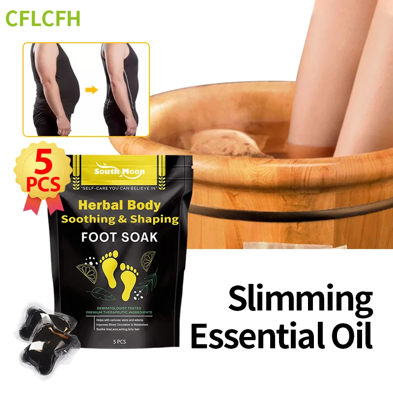 

Foot Bath Soak Bag Fat Burner Clean Detox Body Soothing Shaping Slimming Lose Weight Natural Plant Extract Feet Soaking Bag