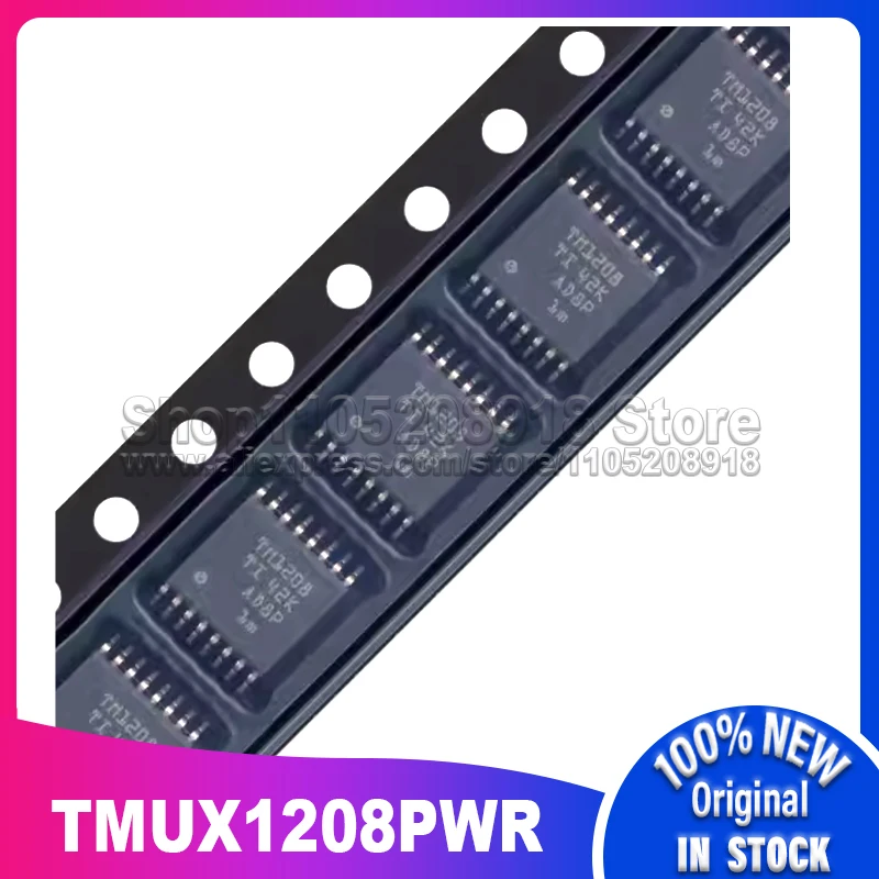 

20PCS/LOT TM1208 TMUX1208PWR TMUX1208PW TMUX1208 TSSOP16 100% New Spot stock