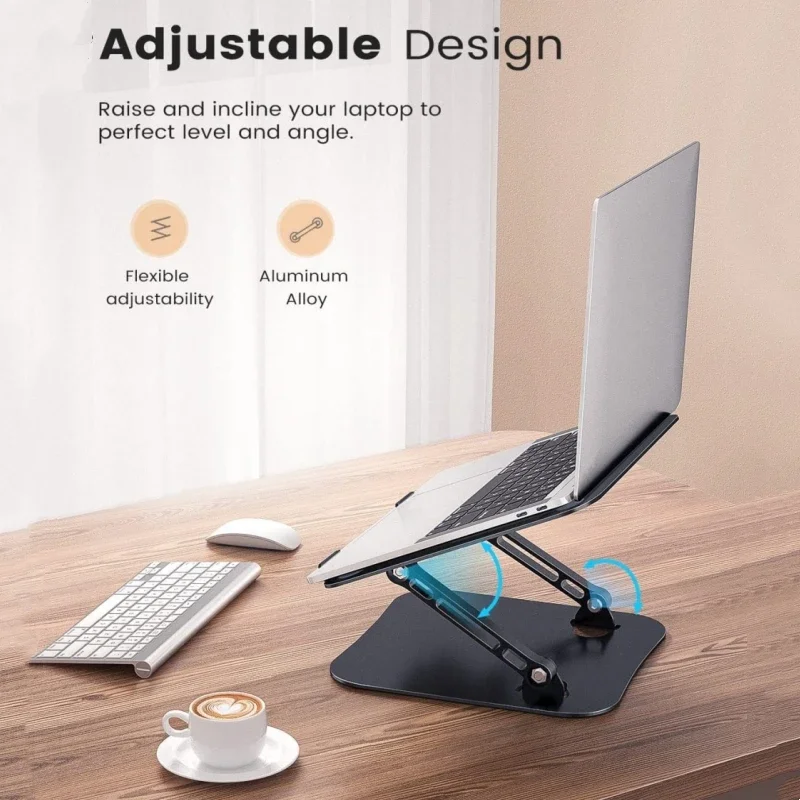 Phone Tablet Stand Adjustable Aluminum Alloy laptop Tablet up to 17 