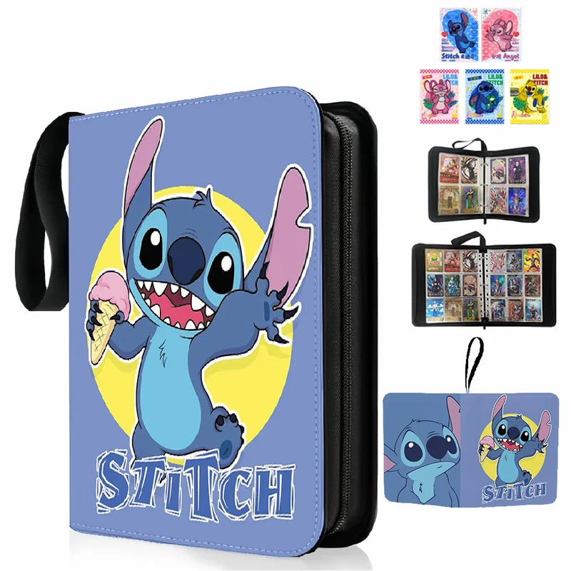

Nine Palace Grid Stitch Card Book Game Collectible Cards Organizer Card Collection Book Anime Peripheral Storage Birthday Gift
