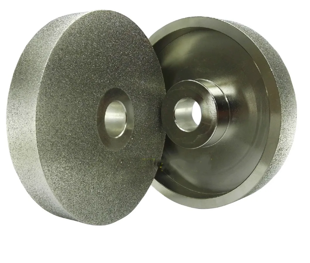 electroplate-coated-diamond-grinding-wheel-metal-base-diameter-150mm-thickness-15mm-hole127mm-for-tungsten-stone-glass