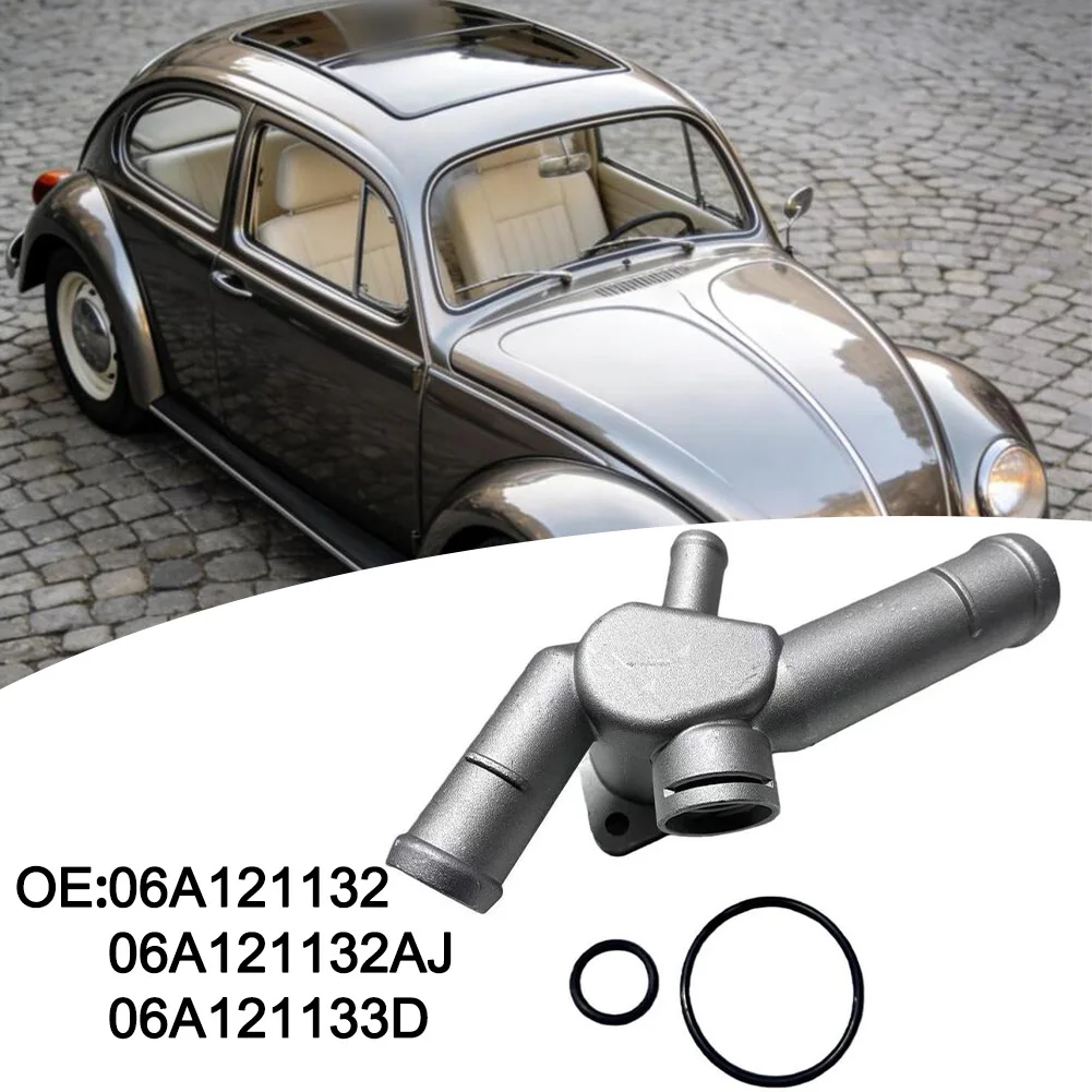 

2.0L Fitment Thermostat Housing DIY Installation Aluminum Construction Precision Fit For 2.0L Exact Fit Eliminates Leaks