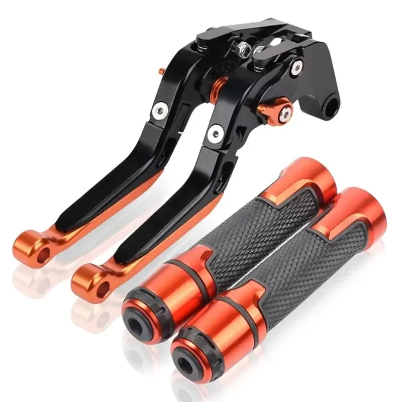 

For KTM 1090 Adventure / R 2014-2019 690 DUKE 14-18 SMC 690 R 690 SMC-R Motorcycle Adjustable Brake Clutch Levers Handbar Grips