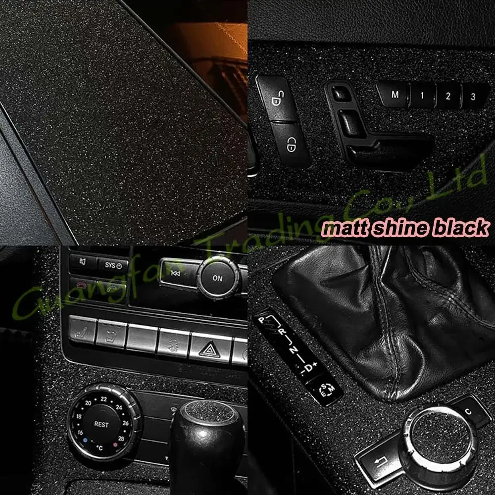 For Mercedes Benz SLK R172 2011-2016 Car-Styling 5D Carbon Fiber Car Interior Center Console Color Change Molding Sticker Decals