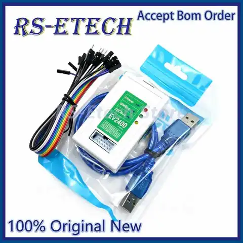 Battery Repair Tool EV2400 Communication Box Compatible with BQ‑Studio Software Alternative to EV2300 for Drone Laptop