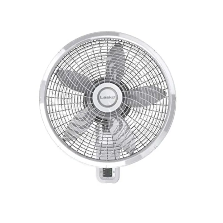 

18-Inch Oscillating Wall-Mounted Ceiling Fan with Remote Control and 3-Speed Settings for Home Use Ideal for Living Rooms Bedro