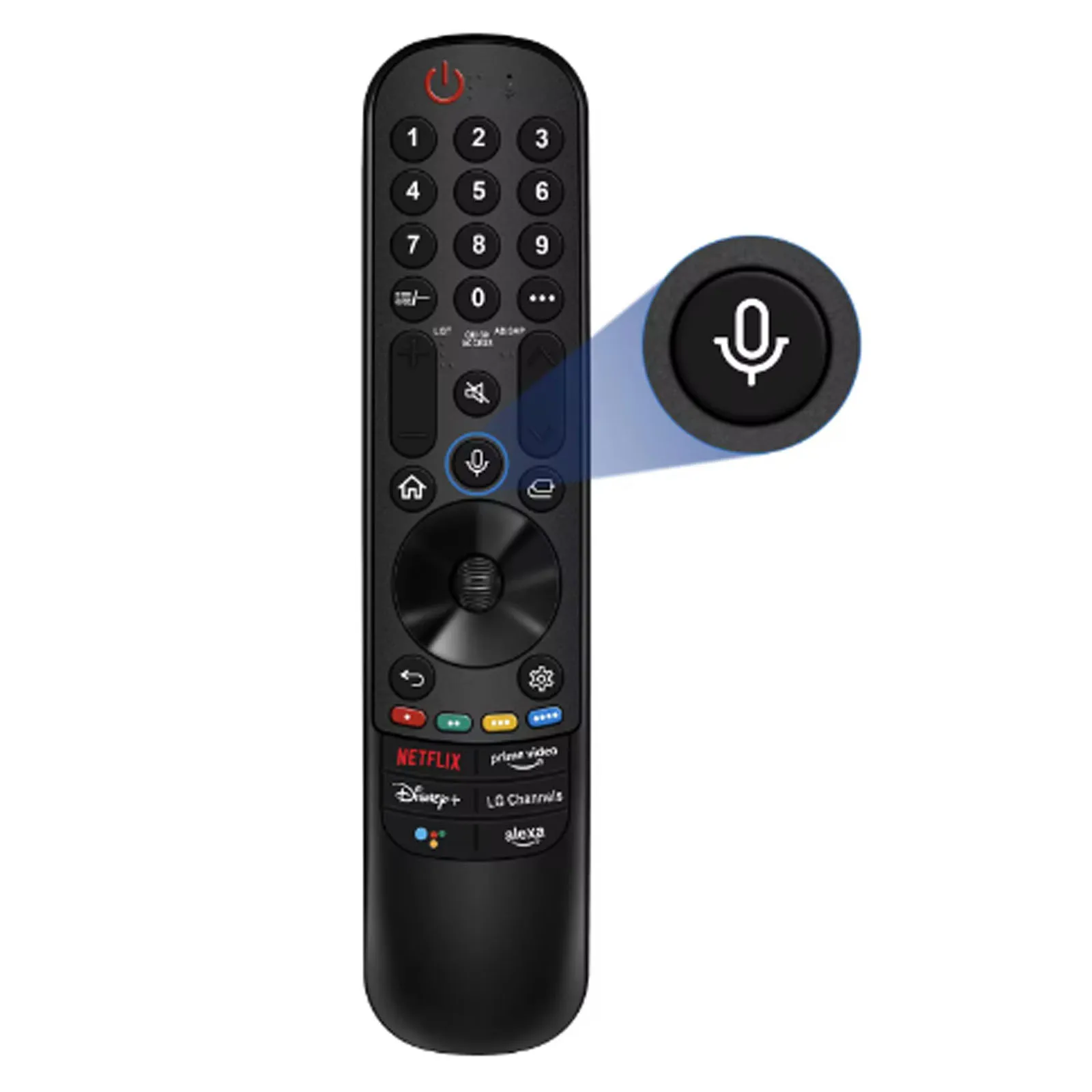 

MR22GA Voice Remote AKB76039901 Replacement for Smart TV for Magic Remote MR22GN with Pointer and Voice Function