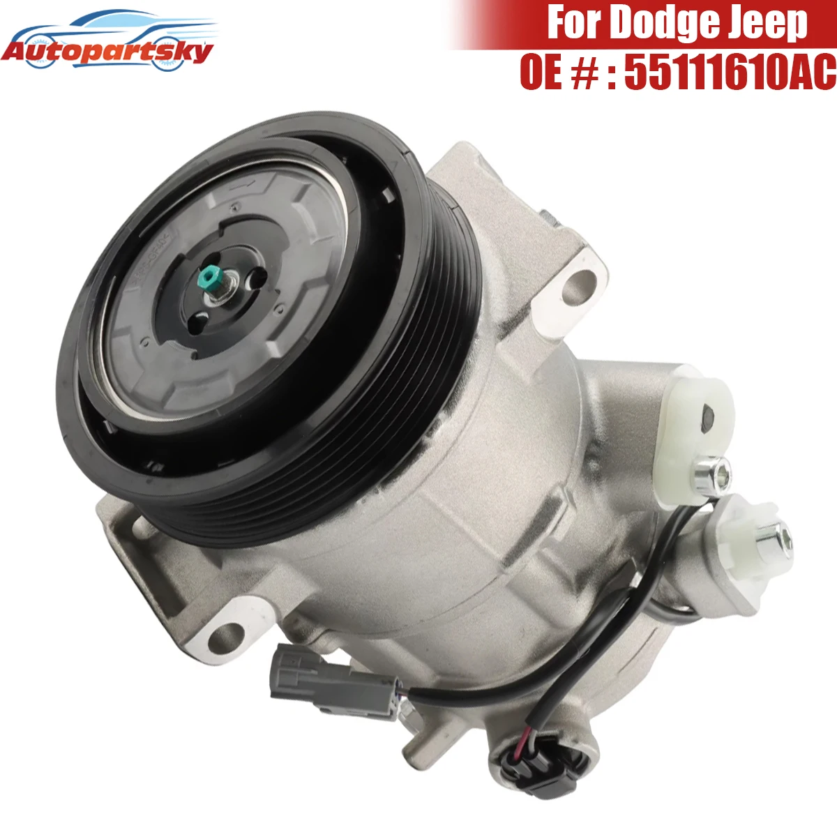 

Компрессор кондиционера автозапчастей для Dodge Caliber 1.8L 2.4L для Jeep Compass 2.0L Patriot 2.0L 2.4L CO30011C 55111610AA