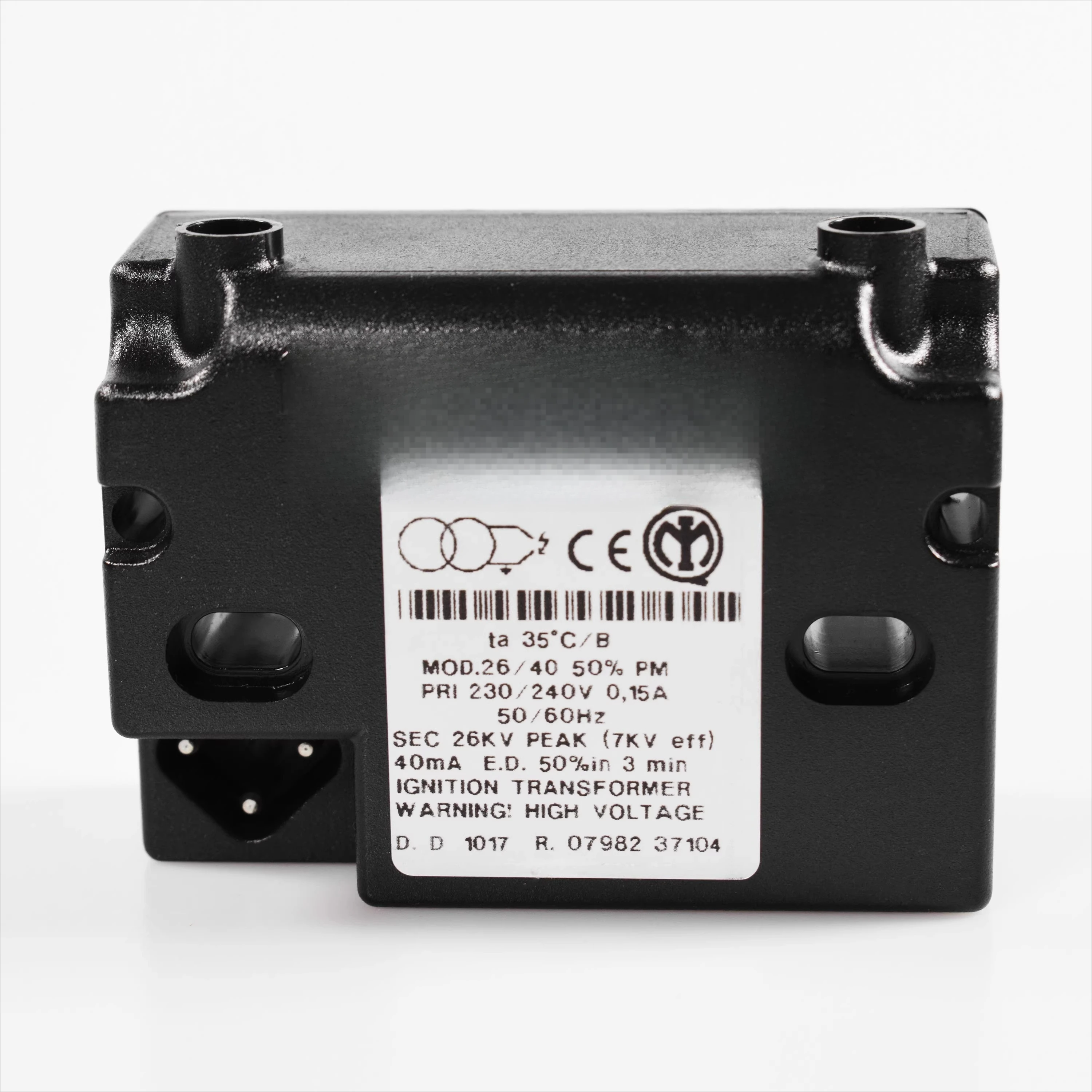 Ignition transformer26/48|26/40|33%|26KV|48MAFor Black & Decker burner
