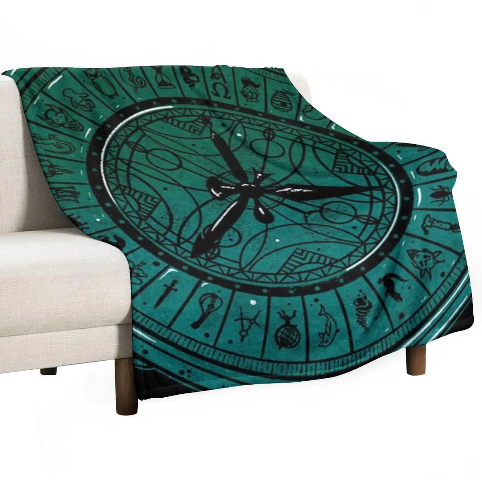 

Philip Pullman - His Dark Materials Throw Blanket Cozy Sofa Blanket for TV Watching Napping