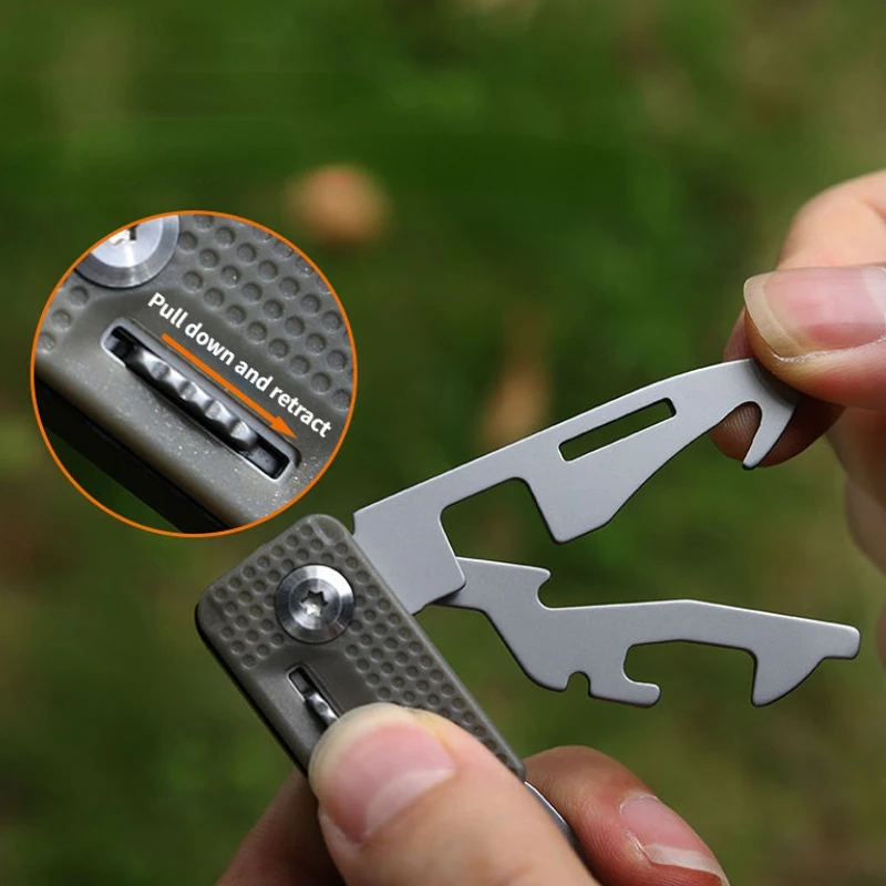 Youpin Mini 11-In-1 Multi-Function Tools Pliers Wire Cutters Retrieve Card Pin Screwdriver Scissors Bottle Opener Knife EDC Tool