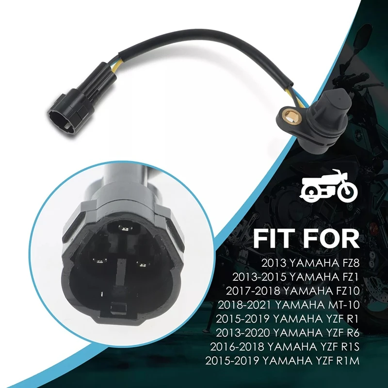 5VY858960200 Motorcycle Cam Position Sensor For Yamaha YZF-R1 YZF-R6 YZF-R1M MT-10 FZ8-SA FZ8-S FZ8-NA FZ1-SA 2013-2019