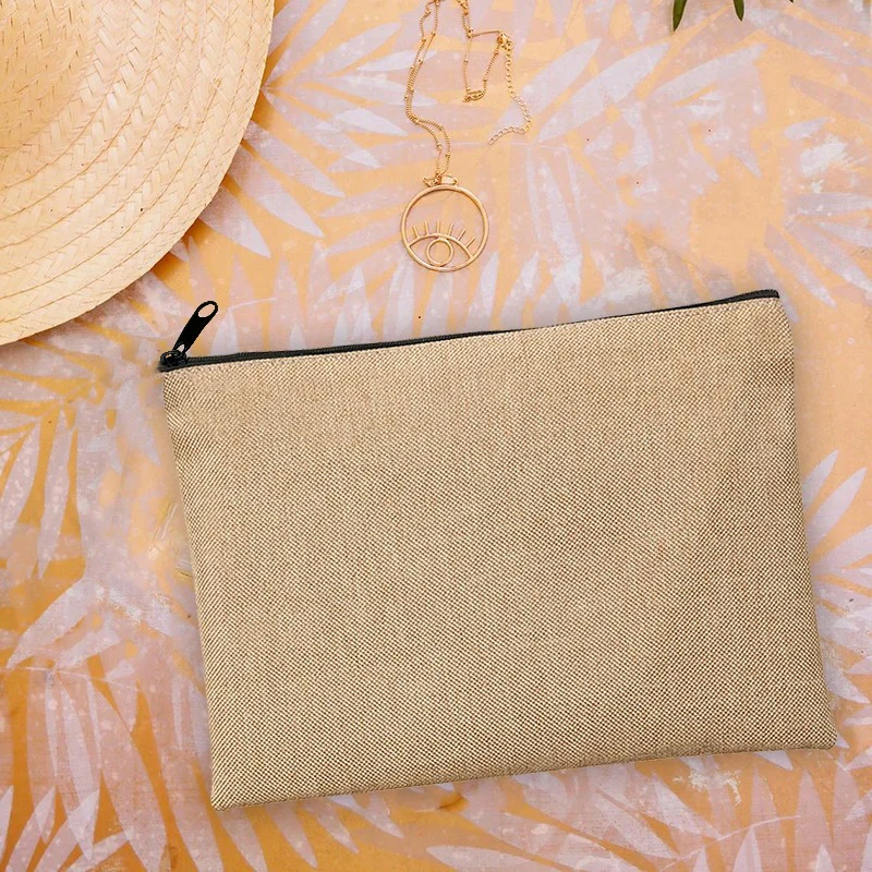 Fashion Cute Linen Beach Casual Summer Beach Vintage Clutch Lipstick Bag Wallet Handbag Bag Lovely Women\'s Bags Purse Wallet