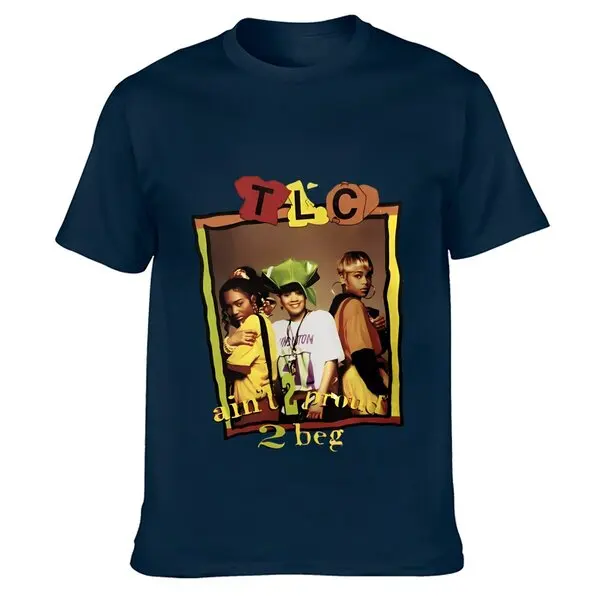 Camiseta de Tlc Aint 2 Proud 2 Beg para hombre, camisa con estampado de Usasz, Topharajukkuu, 1992