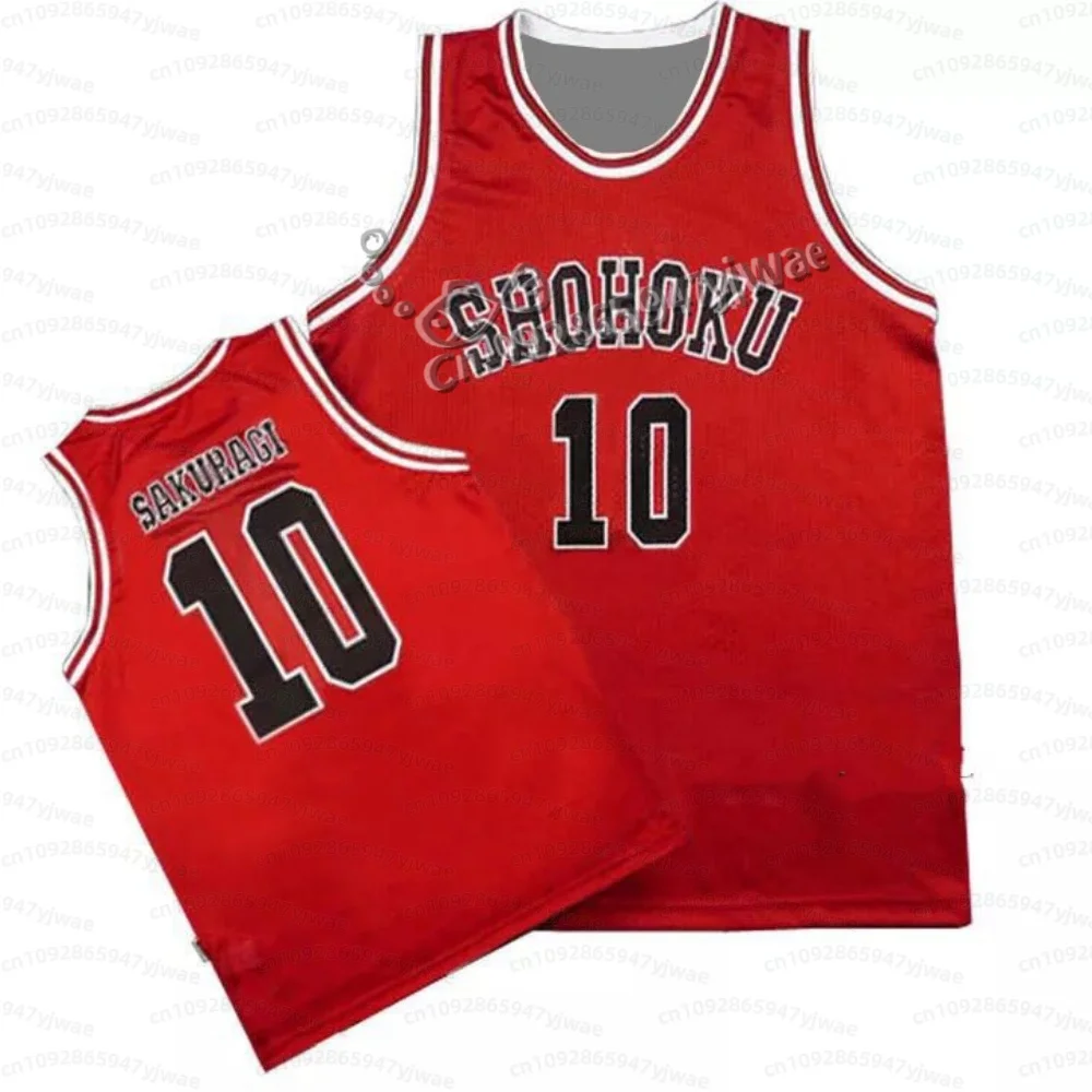 26 heiß begehrte Basketballtrikots, rotes Retro-Anime-Charaktertrikot, atmungsaktives, schnell trocknendes Sportshirt, Kinder- und Erwachsenen-Tanktop – Detail 10