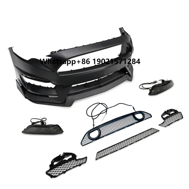 

Mp Concepts Mach 1 Style With Grille Lighting Front Bumper Body Kit for Ford Mustang 2018-2023