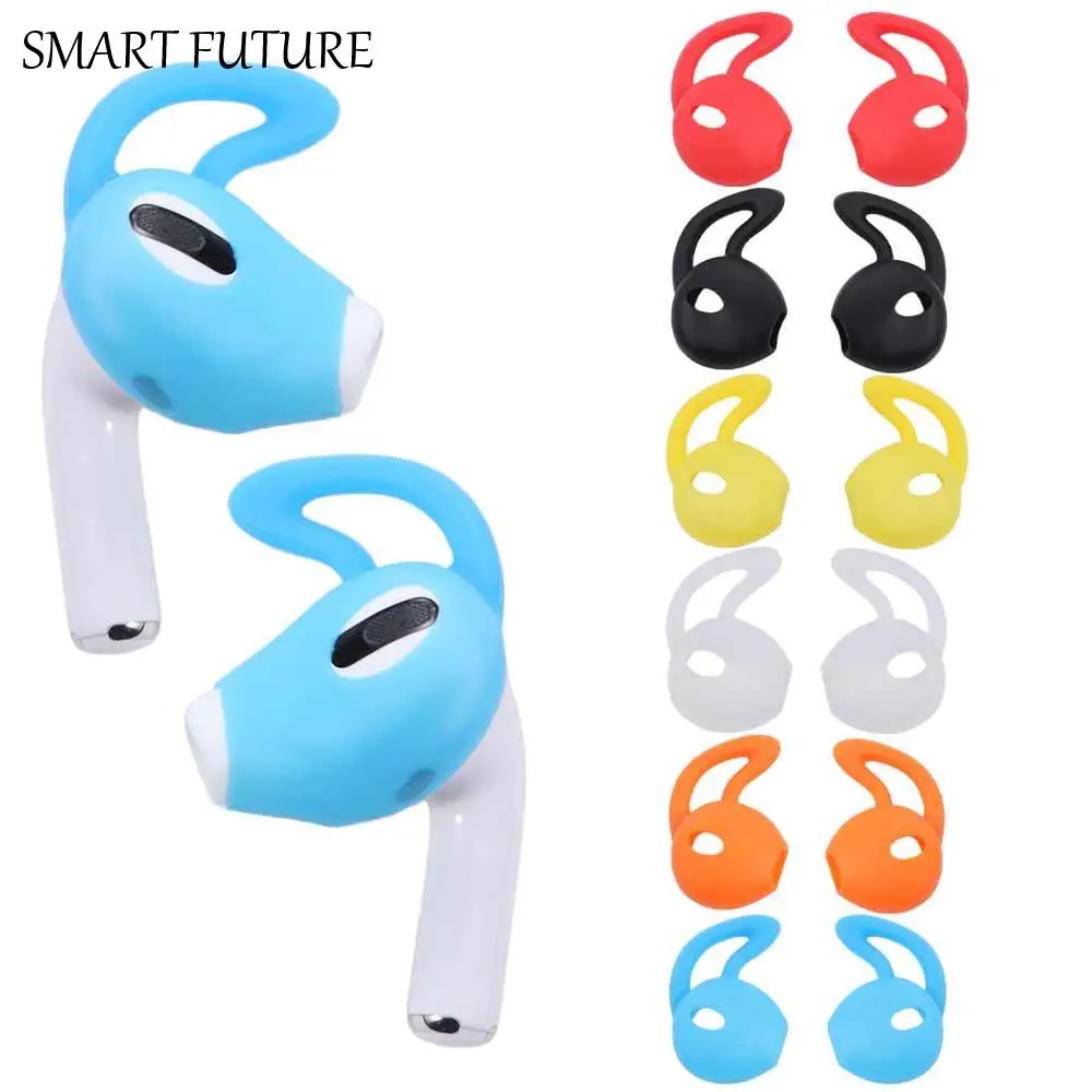 

1 Pair Silicone Earphone Holder Anti Drop Prevent Falling Off Silicone Earbud Covers Anti Falling Non-Slip Swim