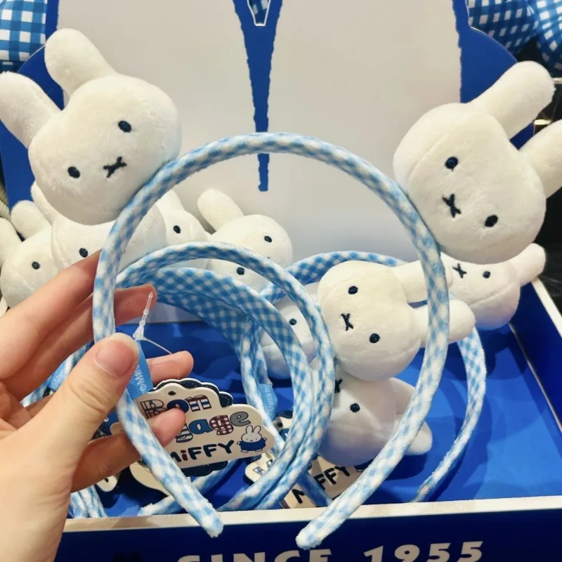 Miffy Rabbit Headband, The Same Cute Headband As Cool and Trendy Toys, Wide Edge Cartoon Makeup Headwear for Washing The Face