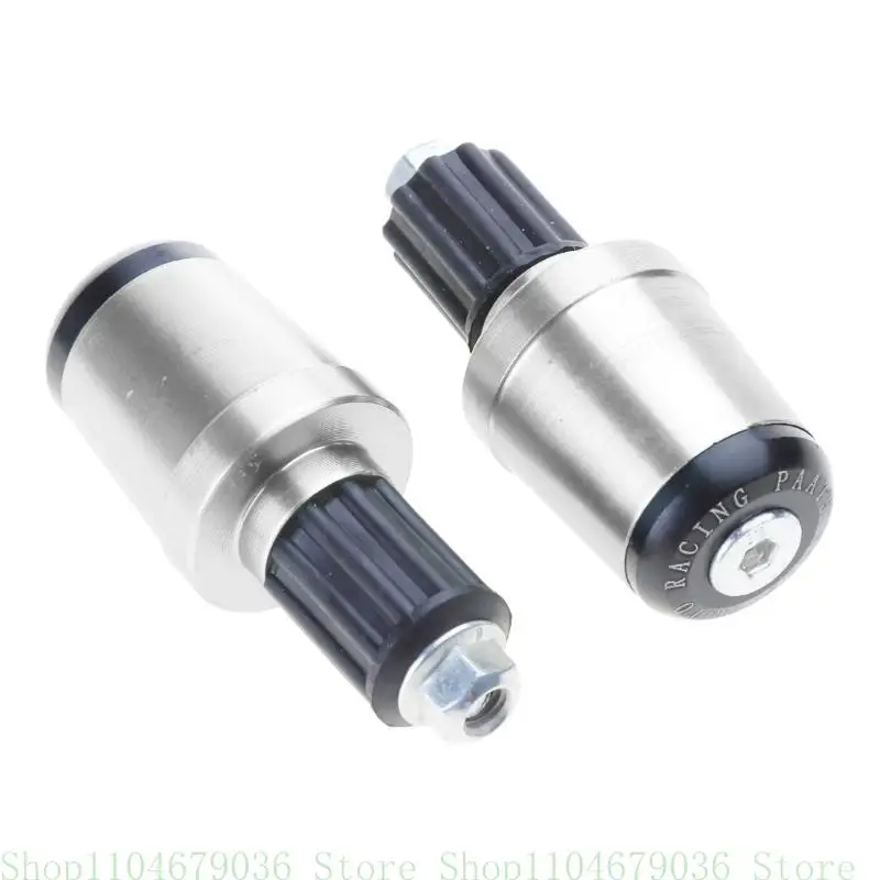 652f 2pcs Bar Universal Ends Motorcycle Motorbike Gardonction Termi les poids 7/8 "22 mm